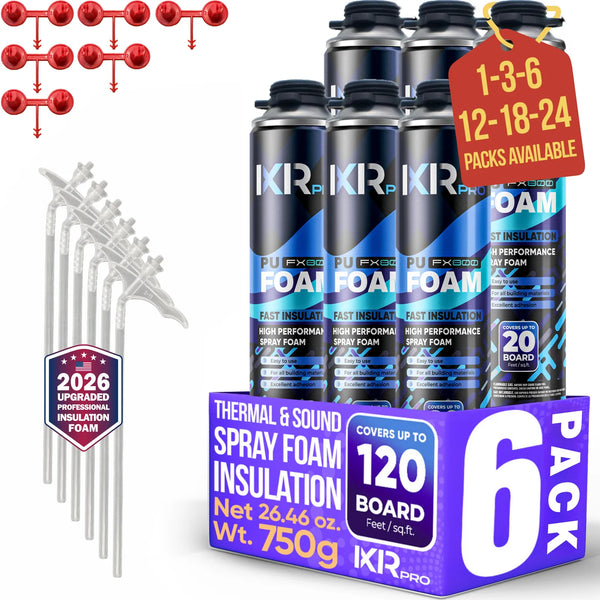 Spray Foam Insulation Can - 25oz Replacement Foam | IxirPro