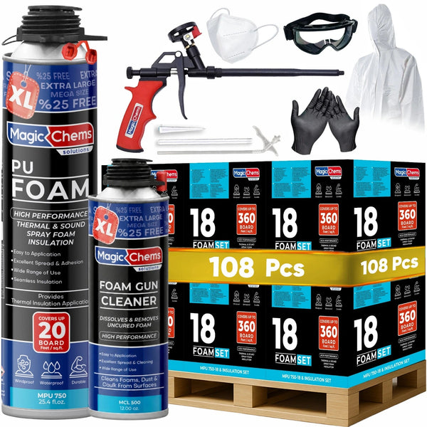 Spray Foam Insulation Kit - Bulk | Magic Chems