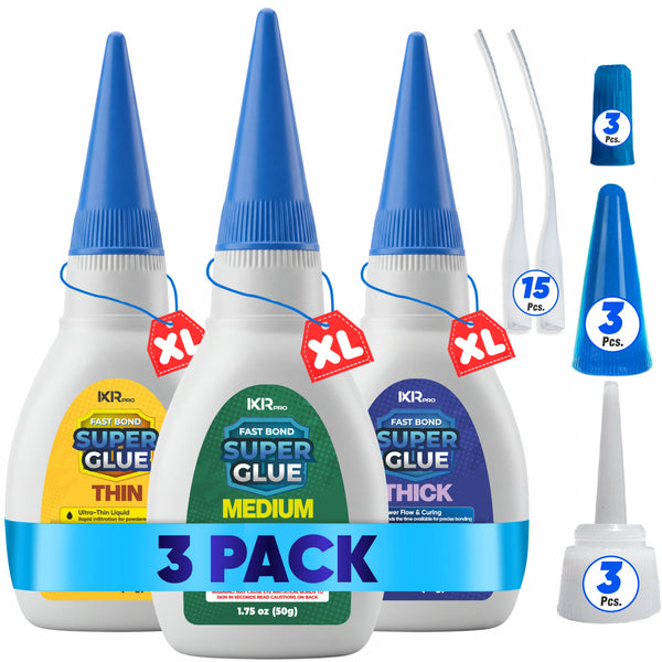 CA Glue Master Kit - Thin Medium & Thick Set | IxirPro