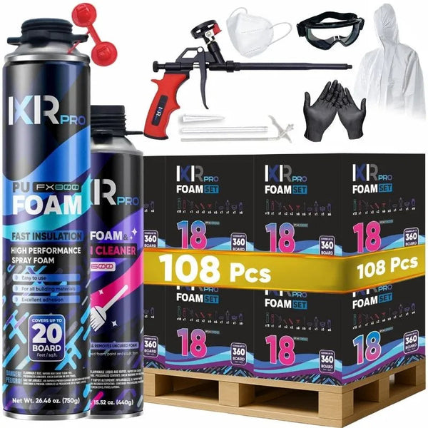 Spray Foam Insulation Kit - Contractor Bulk Pallet | IxirPro