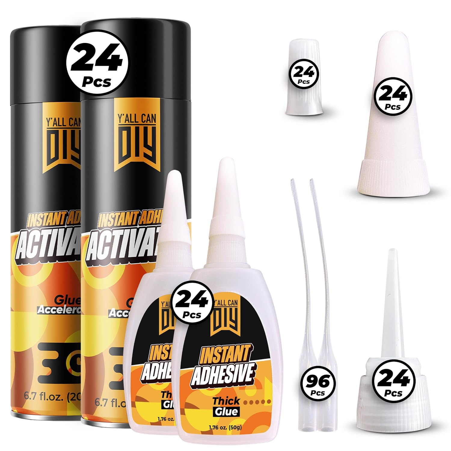 CA Glue with Activator - 5-Second Instant Bond | YallCanDIY