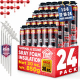 Mega Spray Foam Can - 30oz High Yield Insulation | IxirPro