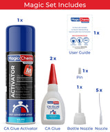 CA Glue with Activator - Instant Bond Hobby Kit (0.8oz) | Magic Chems