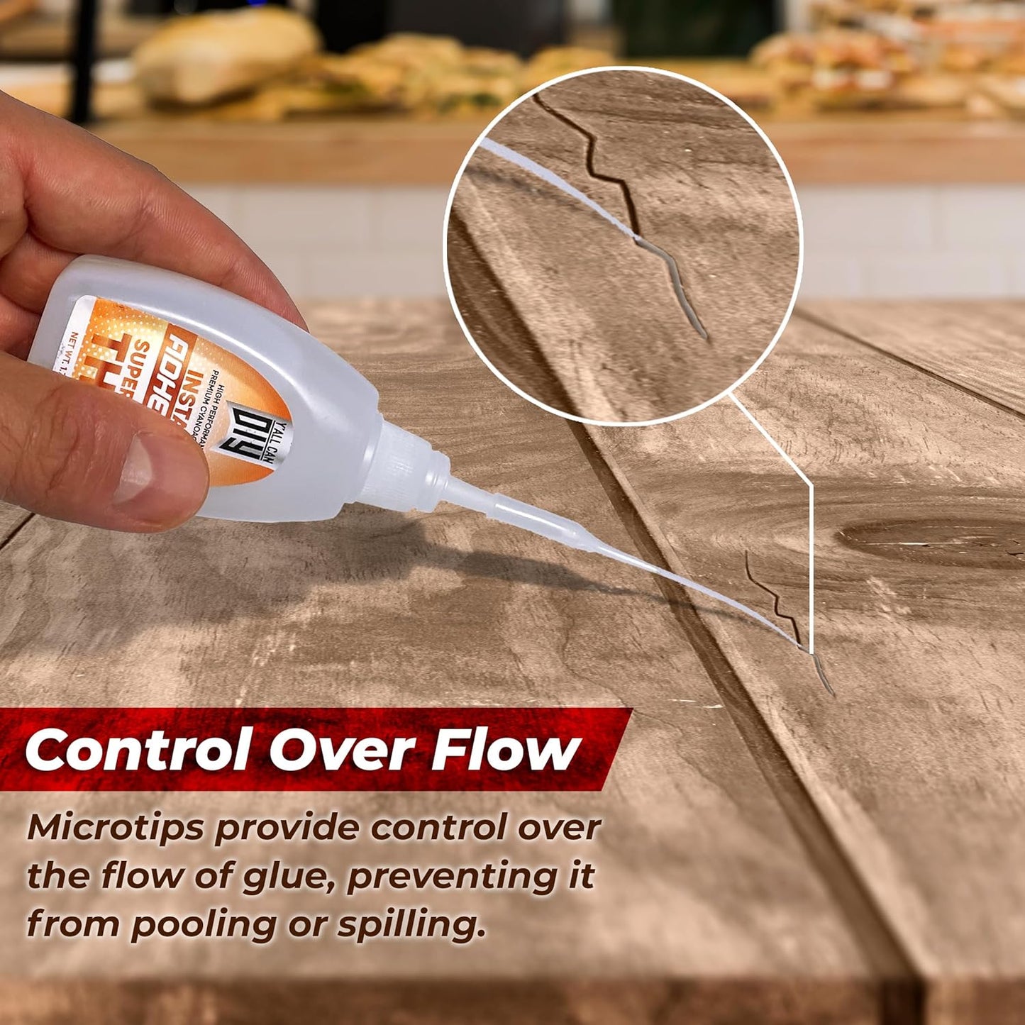 High Performance CA Glue - Instant Woodworking Bond | YallCanDIY
