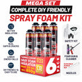 Complete DIY Closed - Cell Spray Foam Insulation Kit - Ixirpro