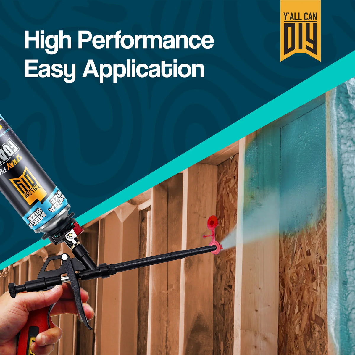 PU Spray Foam Insulation Kit Bulk Bundle (32.8 oz / 930g) | Y'allCanDiy
