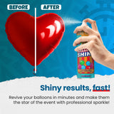 Balloon Shine Spray - High Gloss Anti-Oxidation | YallCanDIY