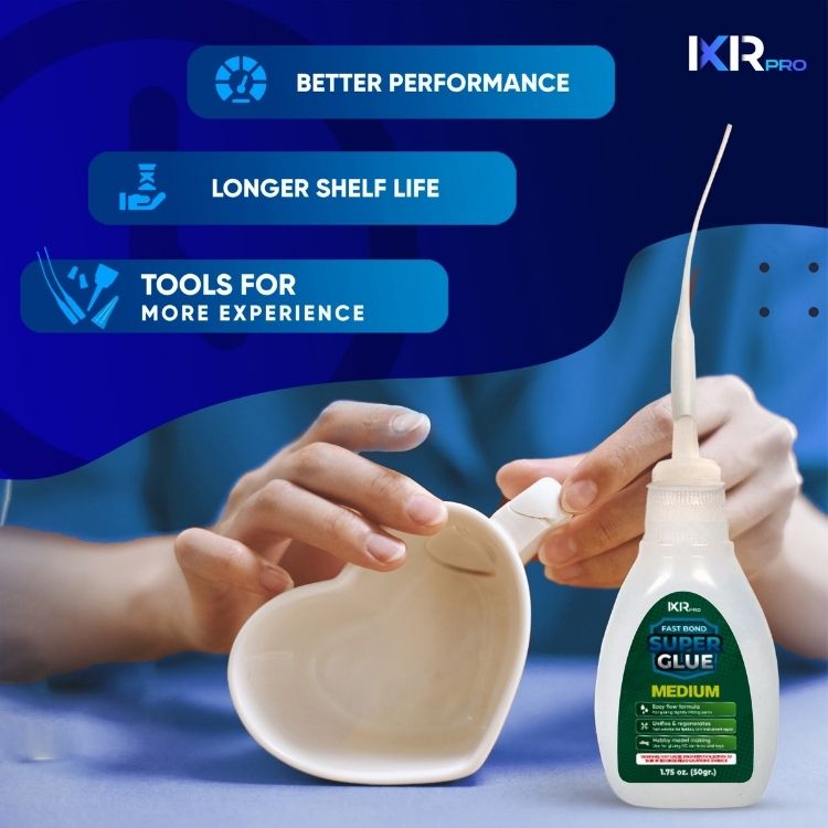 CA Glue Medium Viscosity Kit - 3 Pack Value Set | IxirPro