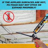 Y'allCanDiy PU Spray Foam Insulation Can 750ml