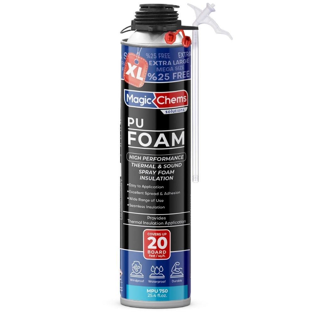 Spray Foam Insulation Can - 25.4oz Gun Grade Refill | Magic Chems