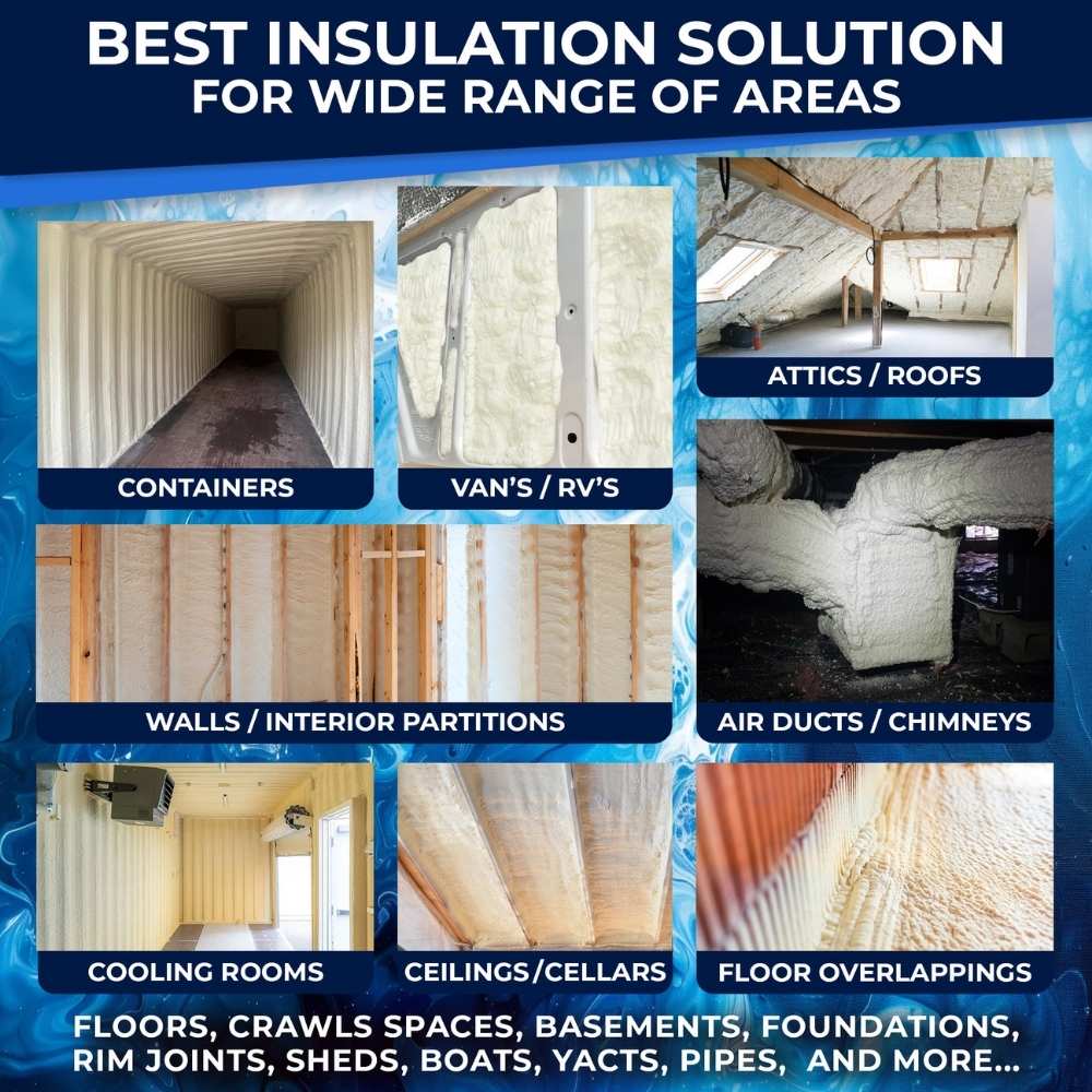 Spray Foam Insulation Can - 25.4oz Bulk | Magic Chems