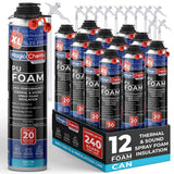 Spray Foam Insulation Can - 25.4oz Gun Grade Refill | Magic Chems
