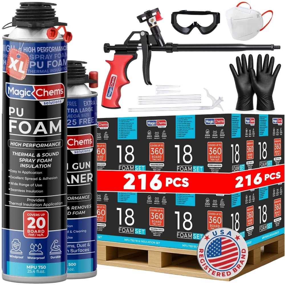 Spray Foam Insulation Kit - Bulk | Magic Chems – Chem2Go
