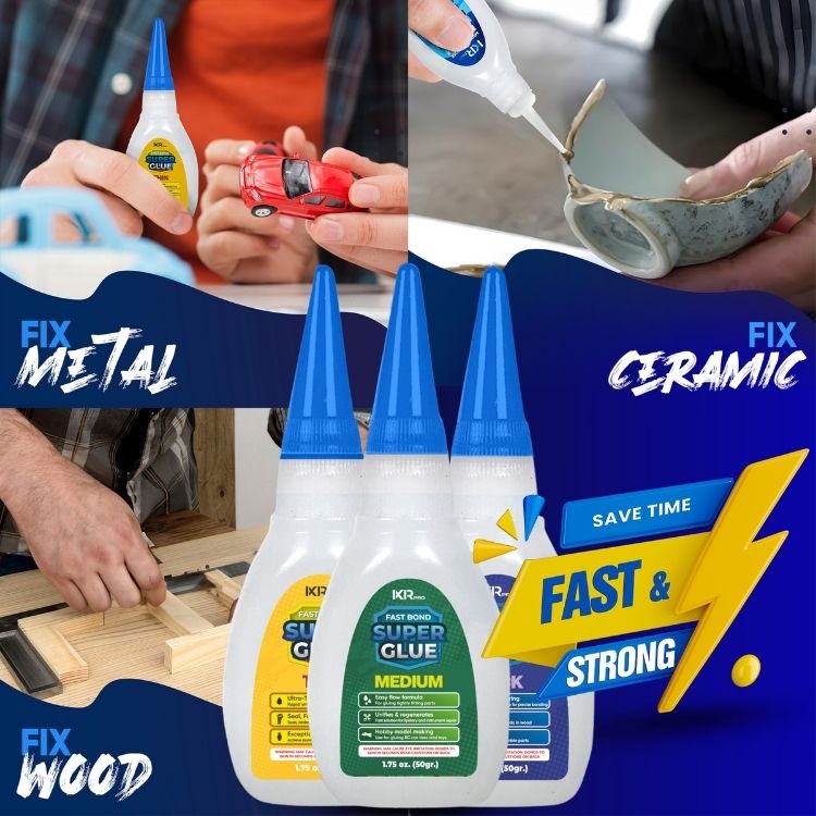 CA Glue Master Kit - Thin Medium & Thick Set | IxirPro