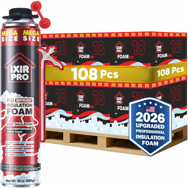 Mega Spray Foam Can - 30oz Bulk Pallet | IxirPro – Chem2Go