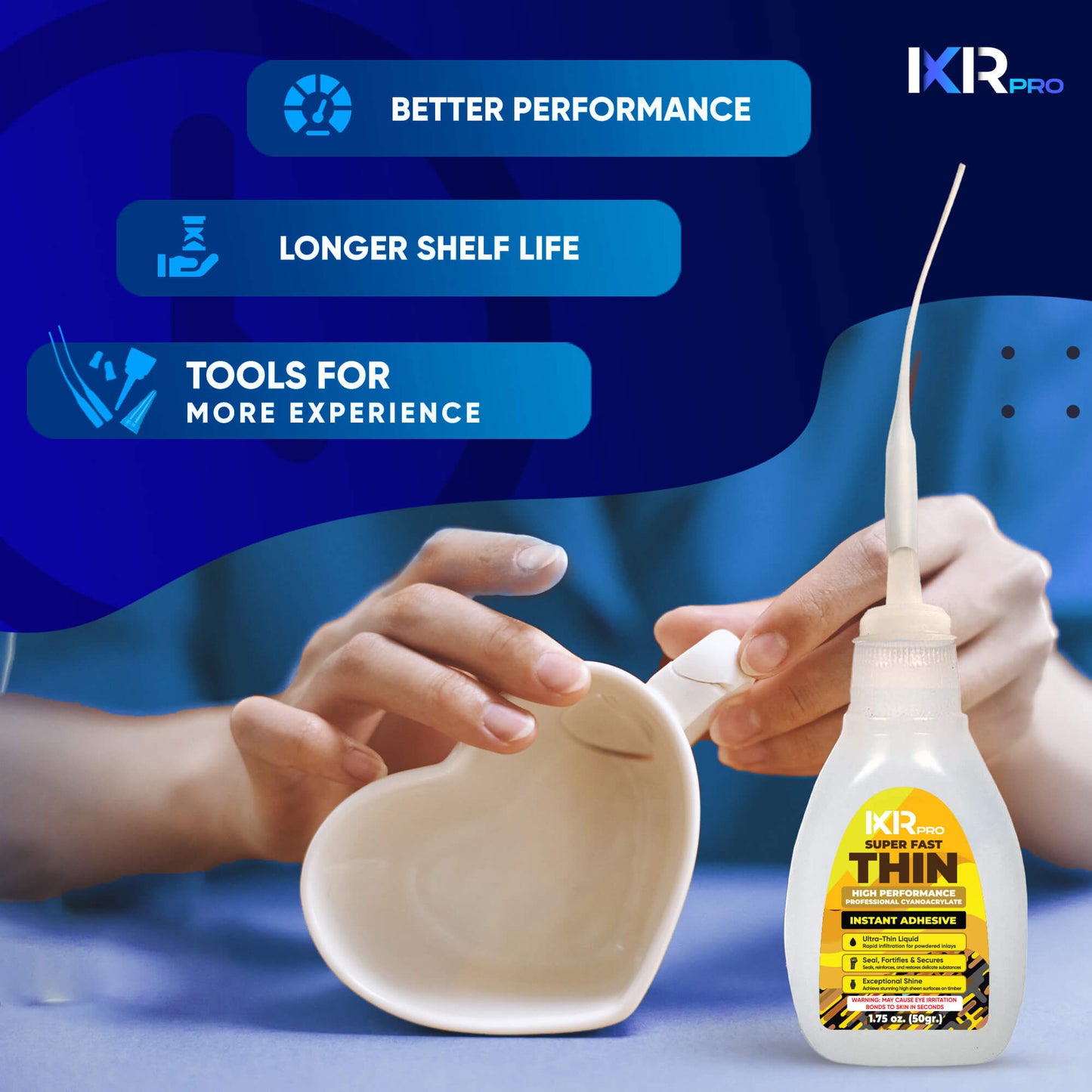 CA Glue Thin - High Performance Wicking Adhesive | IxirPro