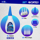 CA Glue Thick - Heavy Duty Gap Filling Adhesive | IxirPro