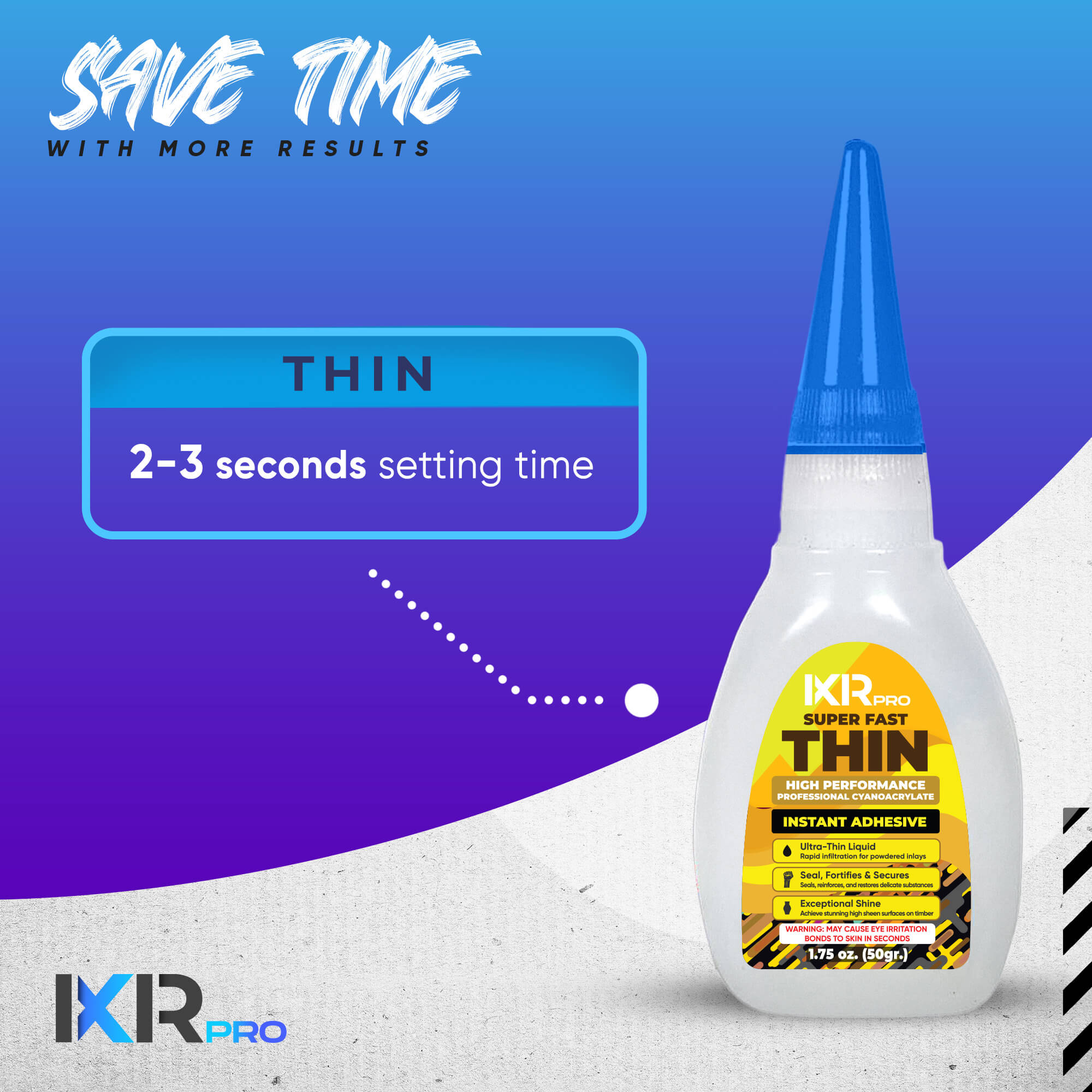 CA Glue Thin - High Performance Wicking Adhesive | IxirPro