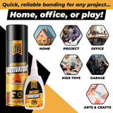 CA Glue with Activator - 5-Second Instant Bond | YallCanDIY