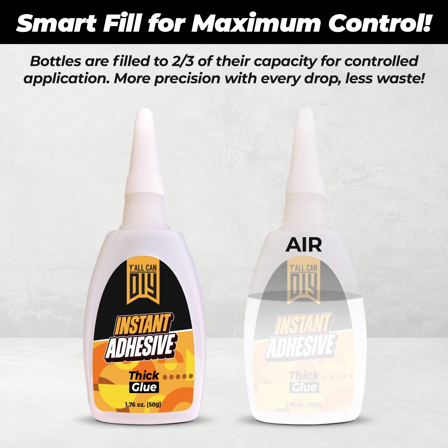 CA Glue with Activator - 5-Second Instant Bond | YallCanDIY