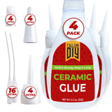 Ceramic Repair Glue - Strong Invisible Bond | YallCanDIY