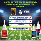 Ceramic Repair Glue - Strong Invisible Bond | YallCanDIY
