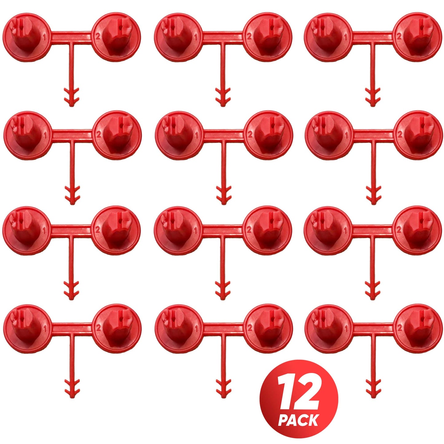 Red Nozzle Set - Precision Tips for Foam Gun | IxirPro