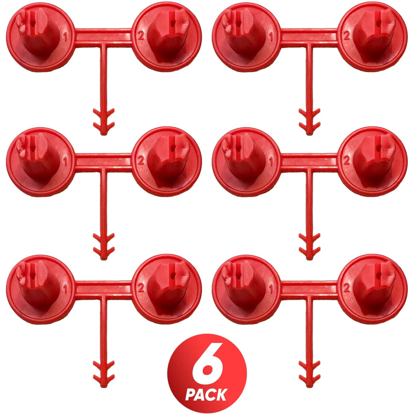 Red Nozzle Set - Precision Tips for Foam Gun | IxirPro