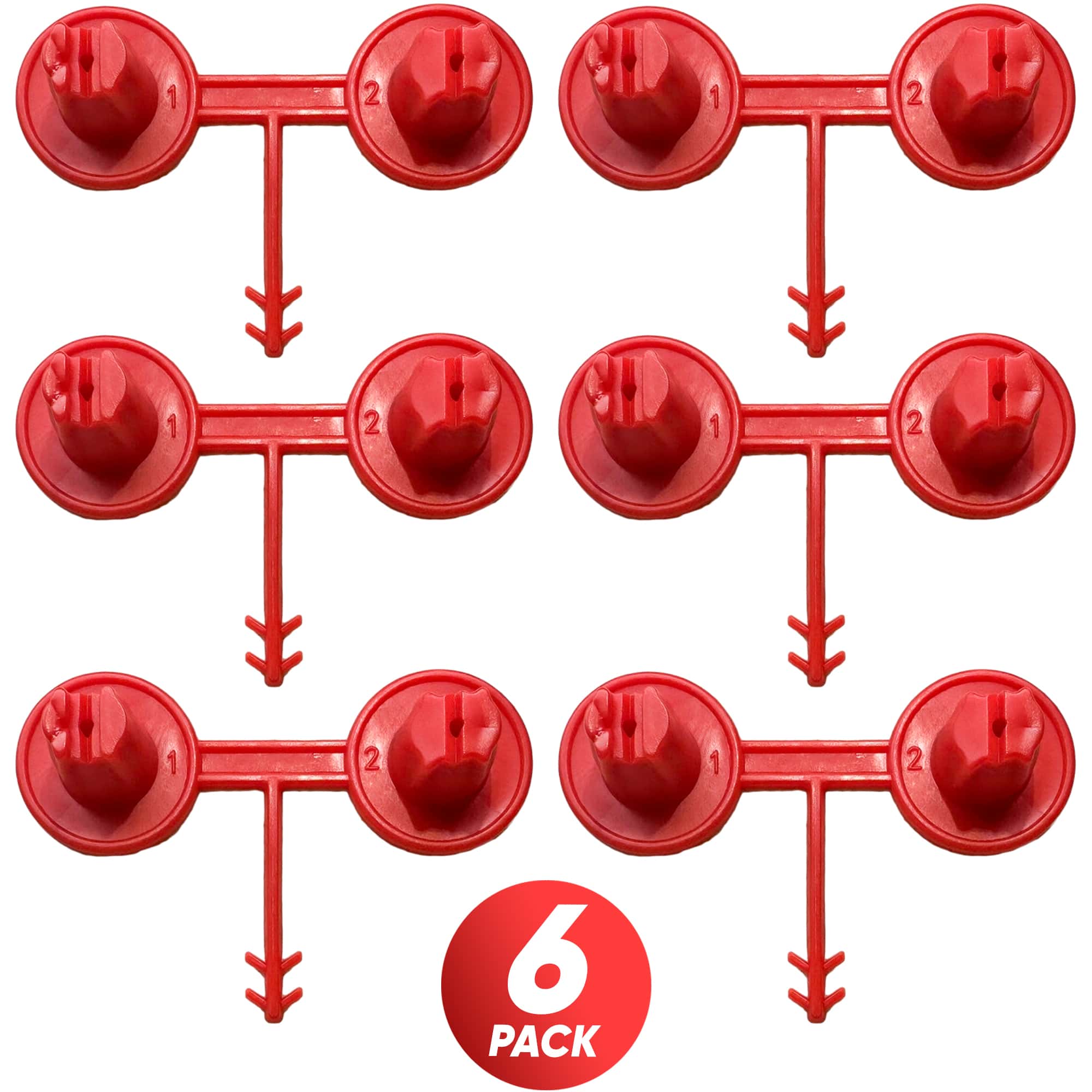 Red Nozzle Set - Precision Tips for Foam Gun | IxirPro