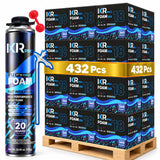 IxirPro Spray Foam Insulation Can 25oz Bulk Pallet 432 Cans