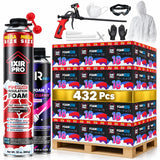 IxirPro Mega Spray Foam Kit 30oz Bulk Pallet 432 Pack