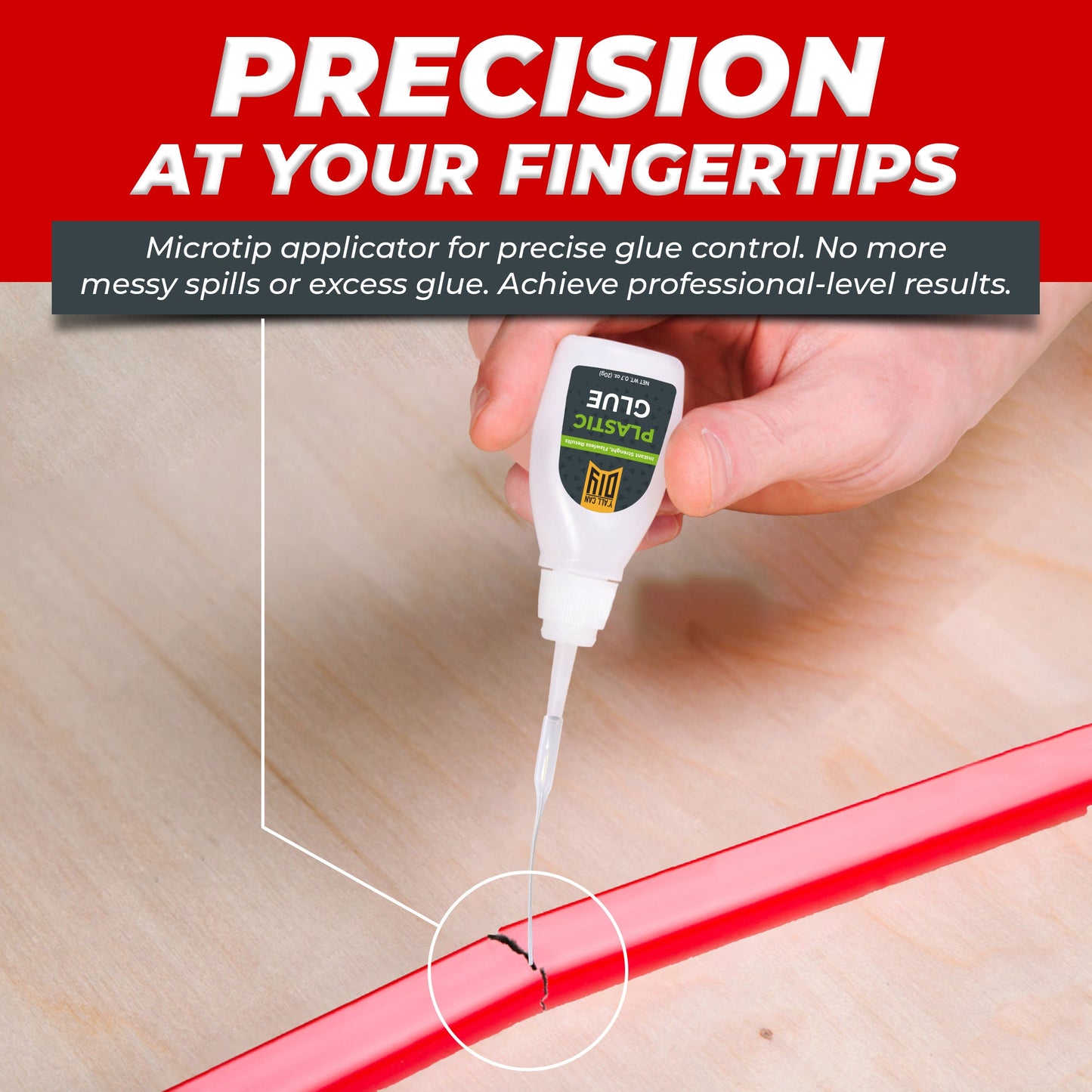 Plastic Super Glue - Precision Bonding for 3D Prints | YallCanDIY