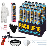 PU Spray Foam Insulation Kit (1000ml) - Mega Size Gap Sealant | Y'allCanDiy