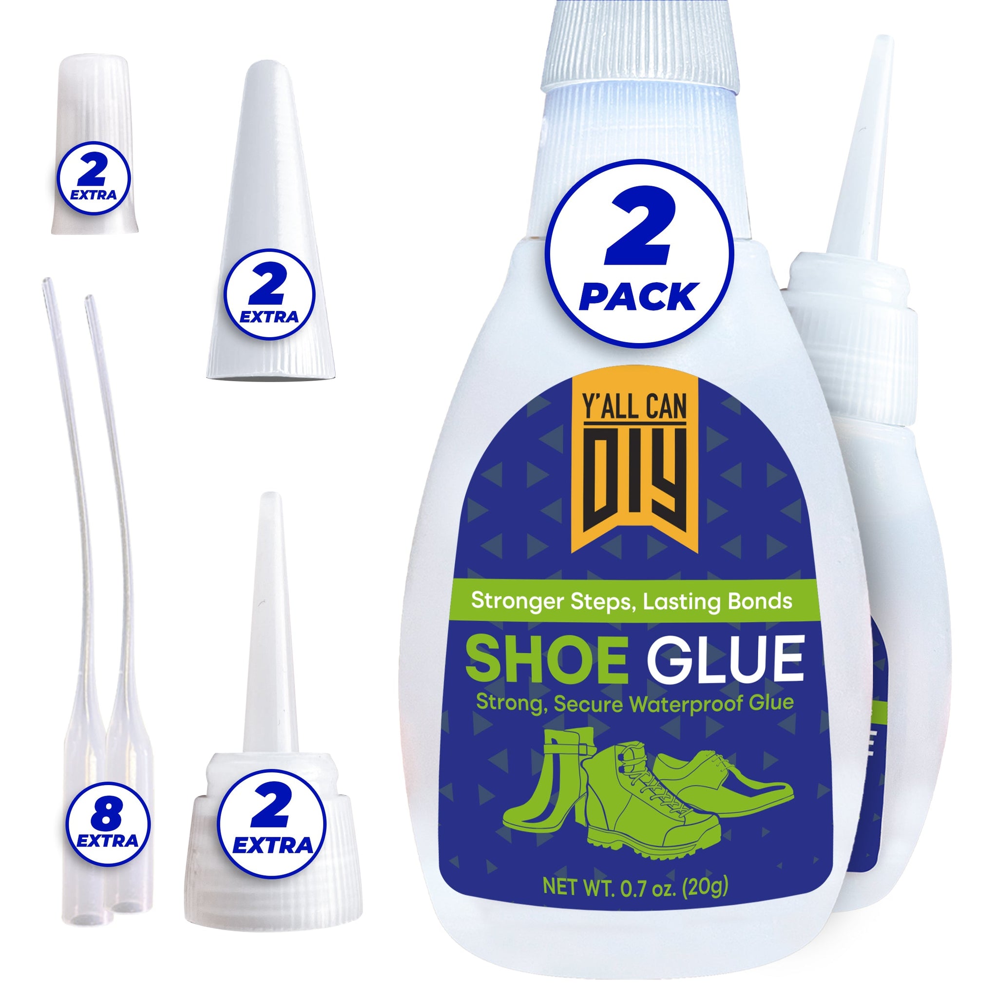 Heavy Duty Shoe Glue - Waterproof Sole Repair | YallCanDIY