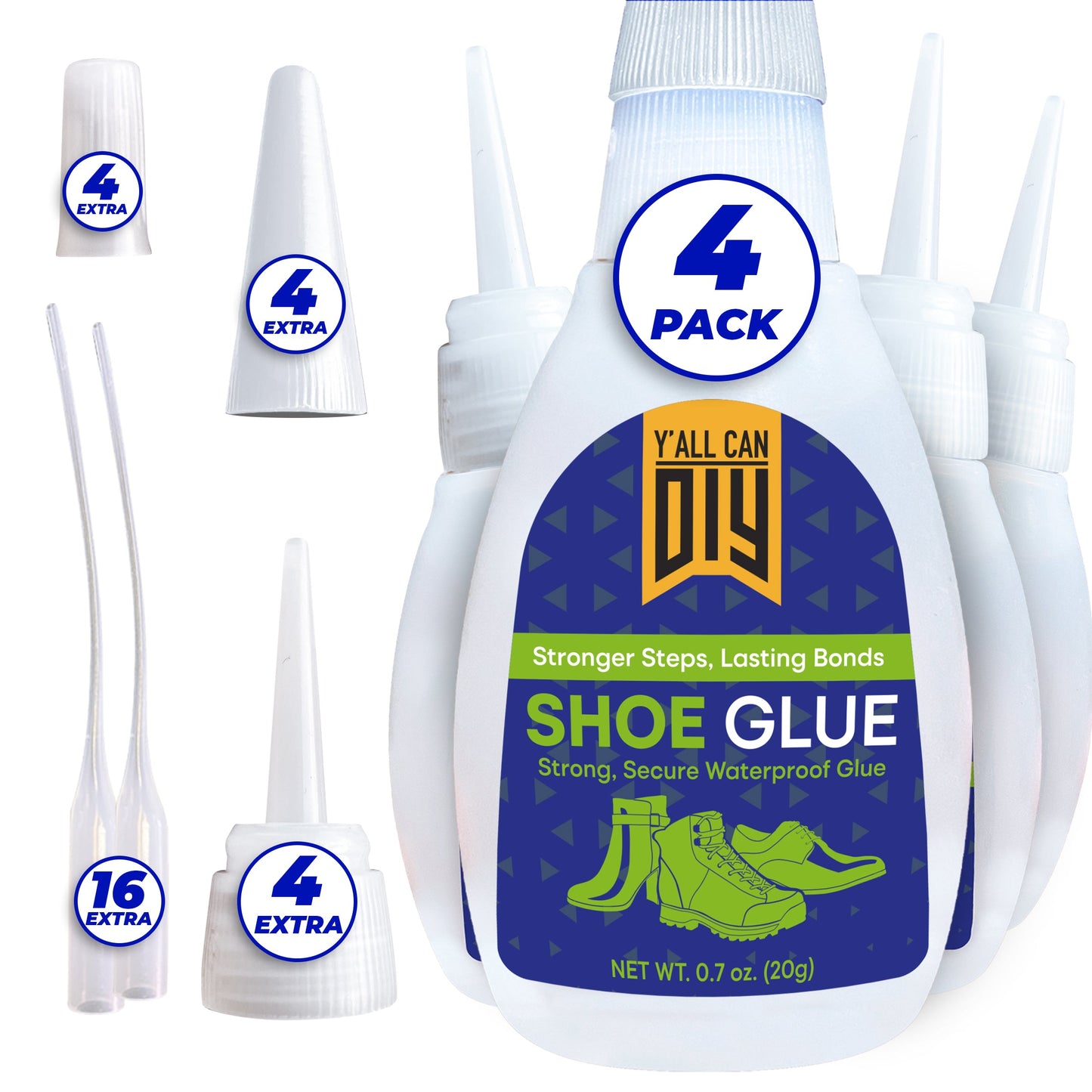 Heavy Duty Shoe Glue - Waterproof Sole Repair | YallCanDIY