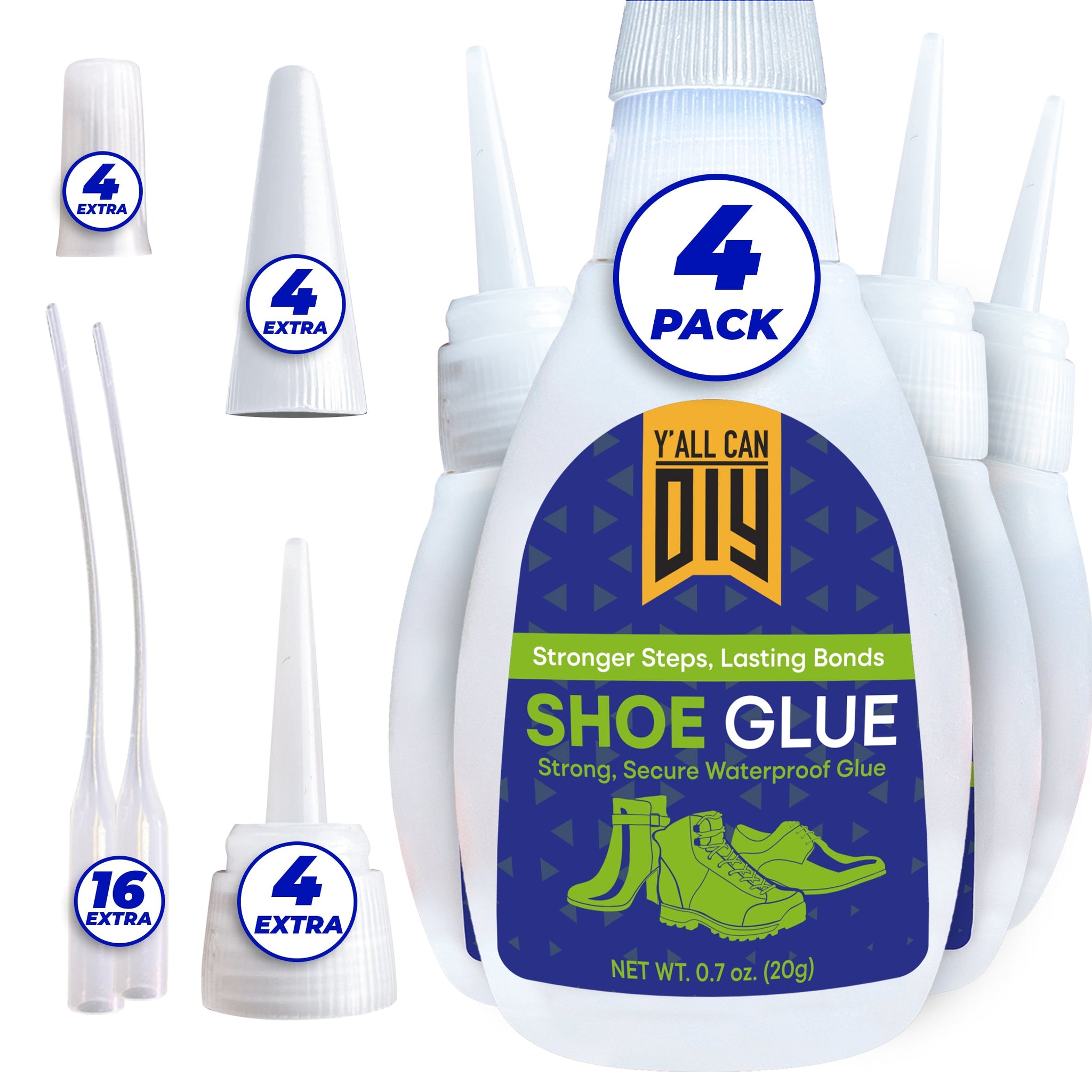 Heavy Duty Shoe Glue - Waterproof Sole Repair | YallCanDIY