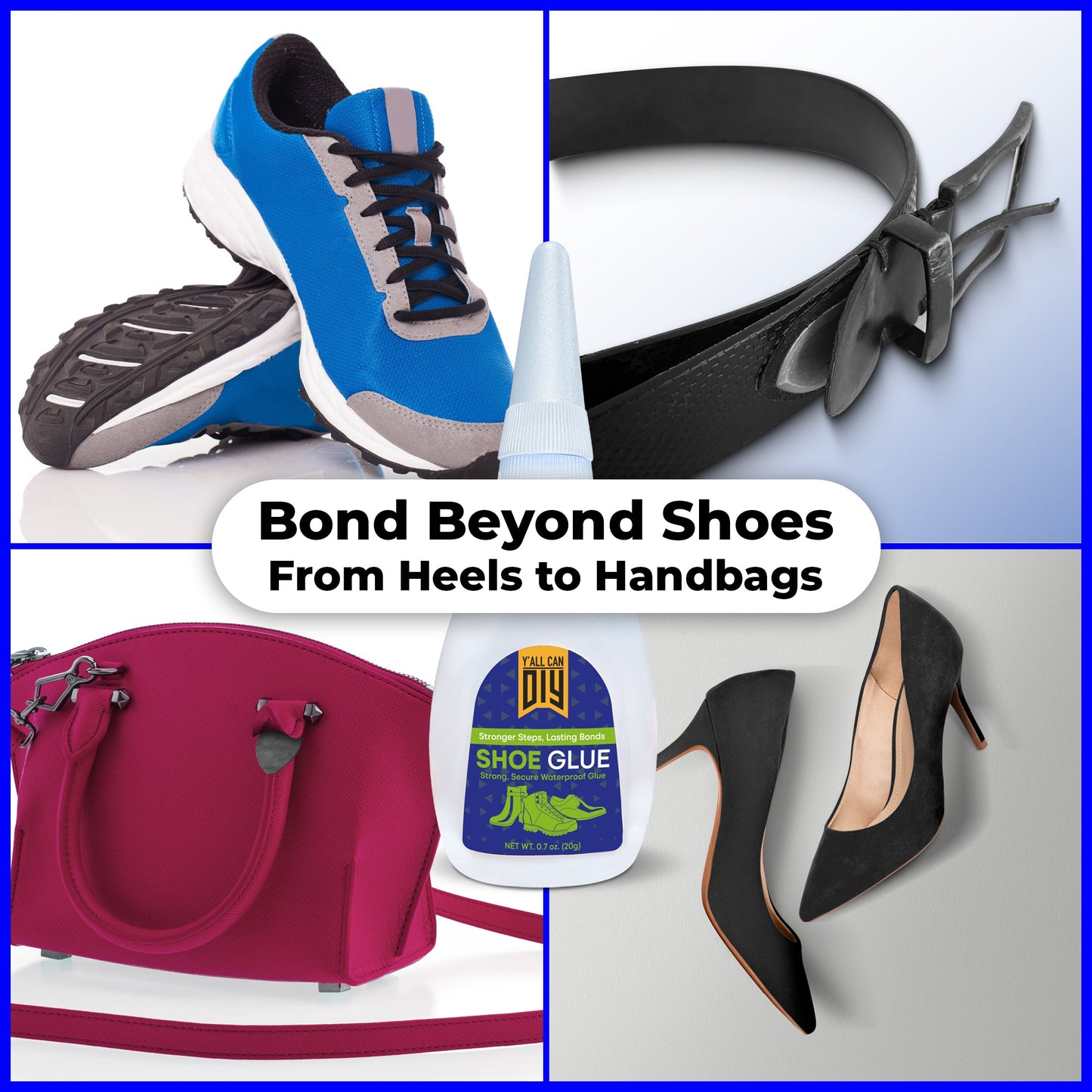 Heavy Duty Shoe Glue - Waterproof Sole Repair | YallCanDIY