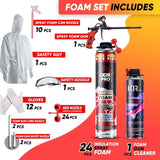 Mega Spray Foam Kit - 30oz Complete DIY Insulation | IxirPro