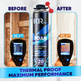 Spray Foam Insulation Can - 25oz Replacement Foam | IxirPro